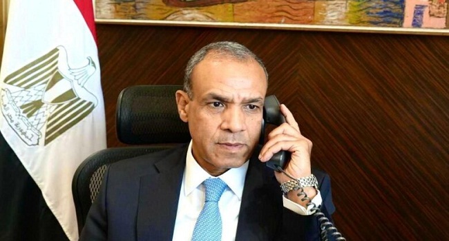 “عبد العاطي” يبحث مع نظيره الهولندي مستجدات الوضع في قطاع غزة